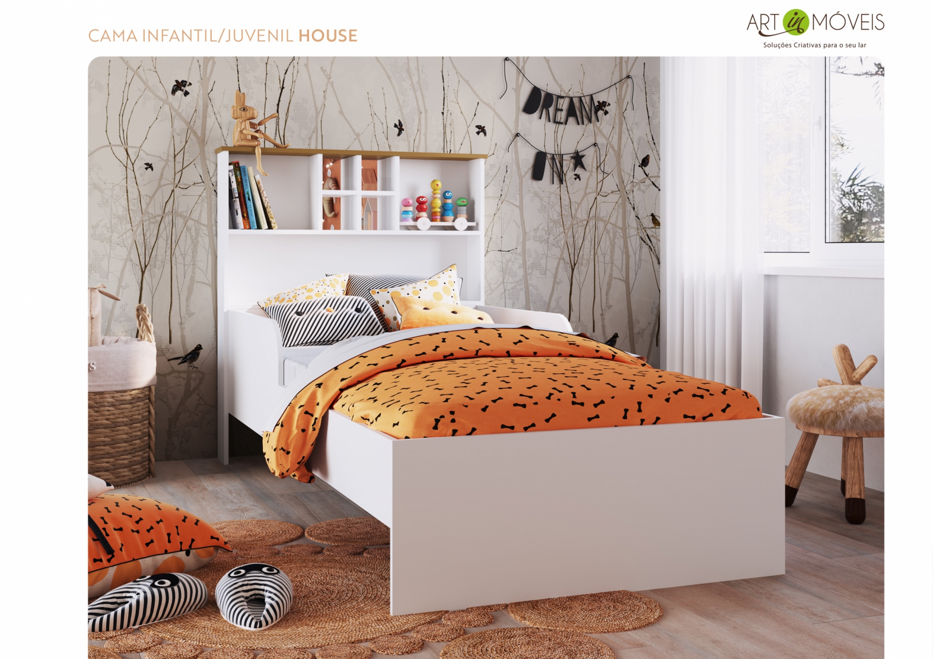 Produto Cama Infantil Juvenil House