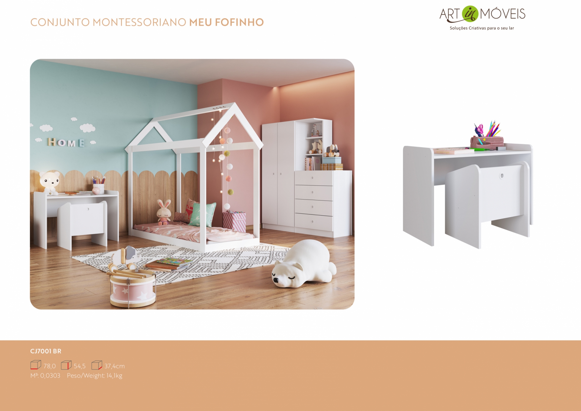 Produto Conjunto Montessoriano Meu Fofinho