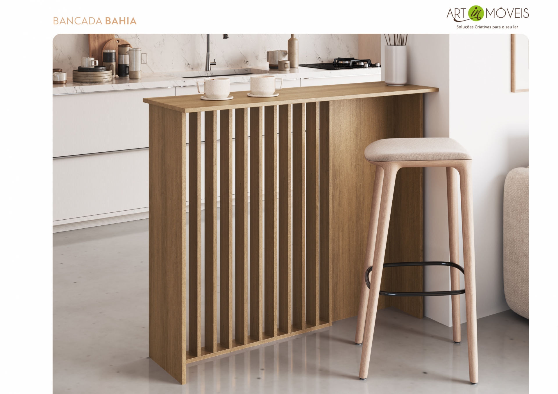 Produto Bancada Ripada Bahia