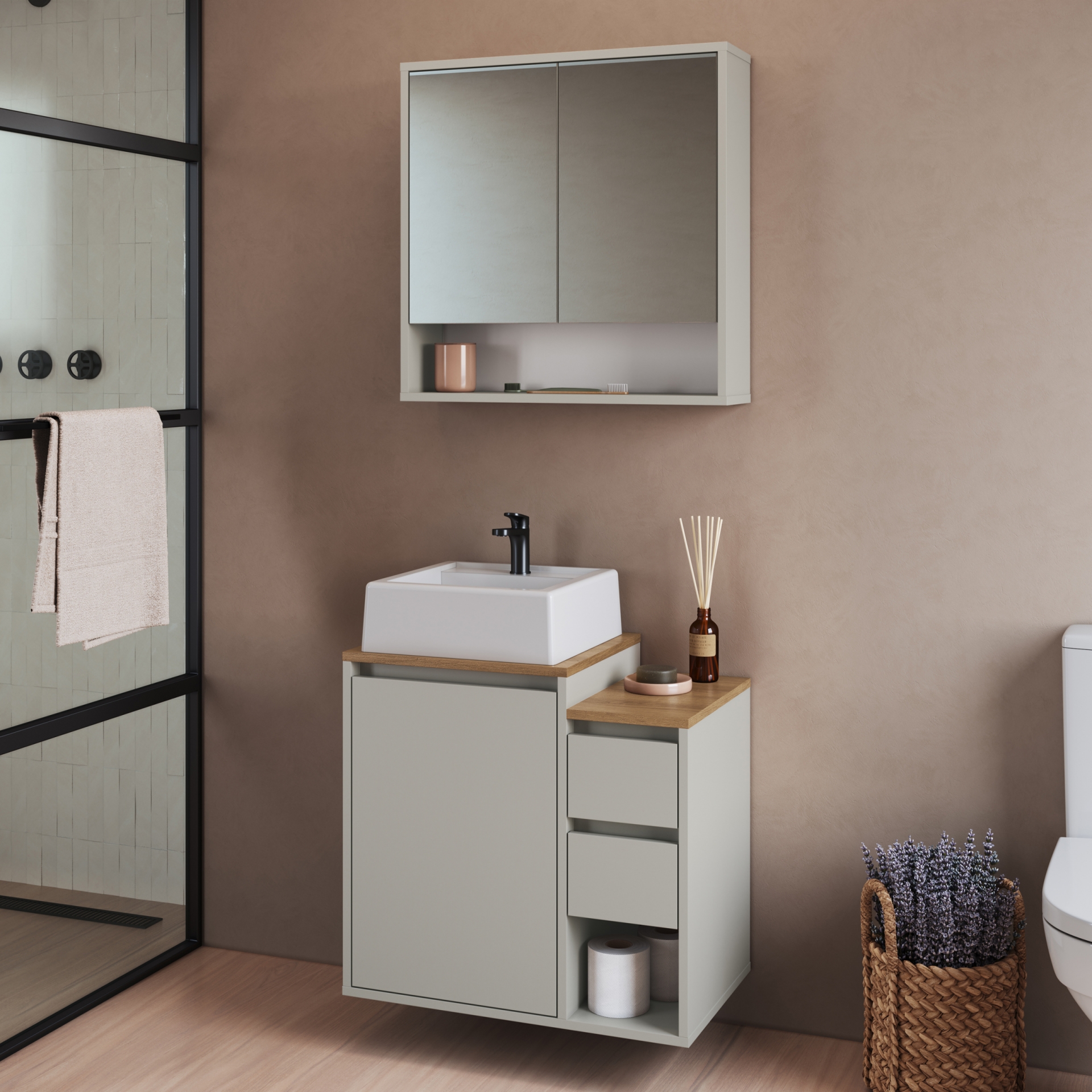 Product Bologna bathroom set