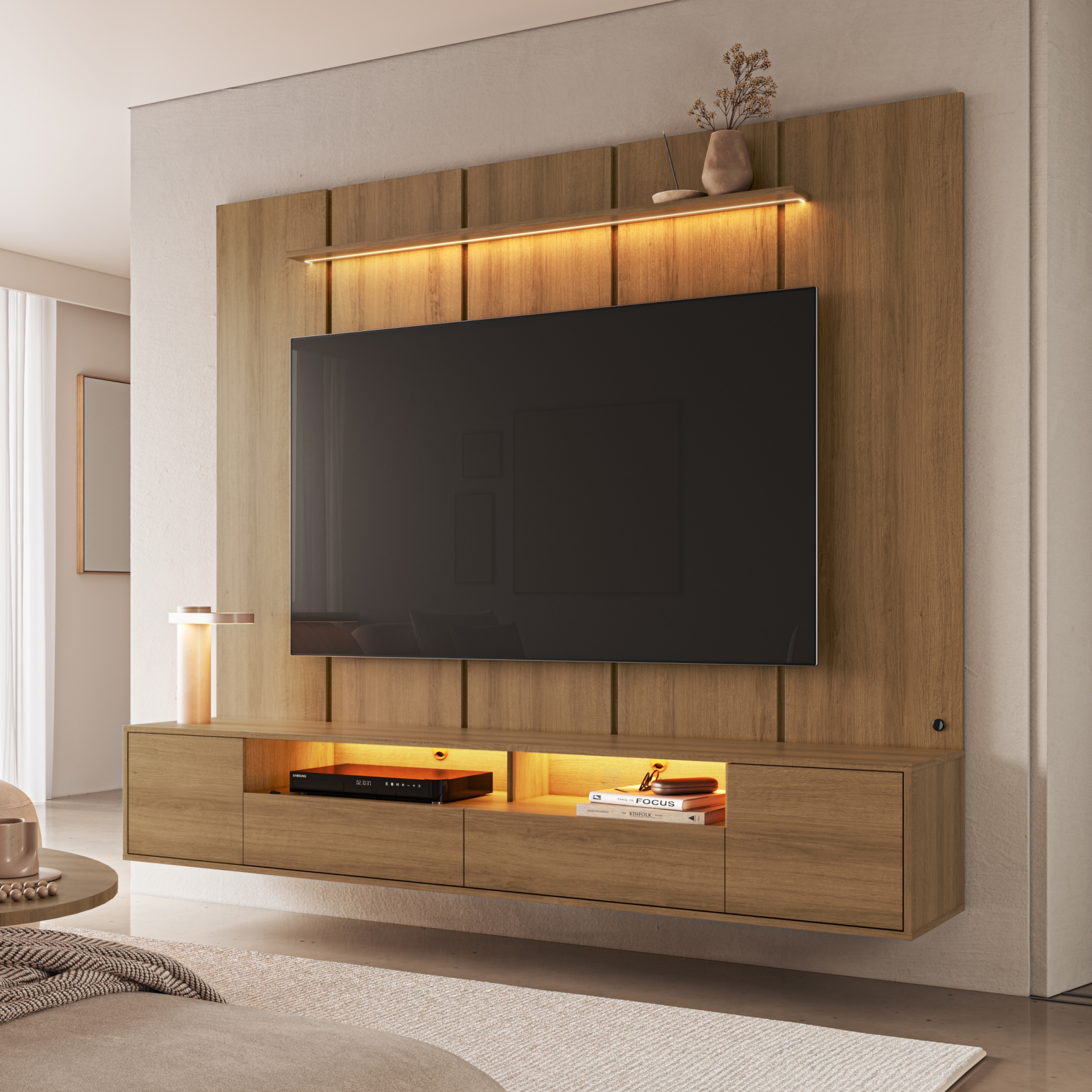 Product Horizonte Home Theater with LED Lighting