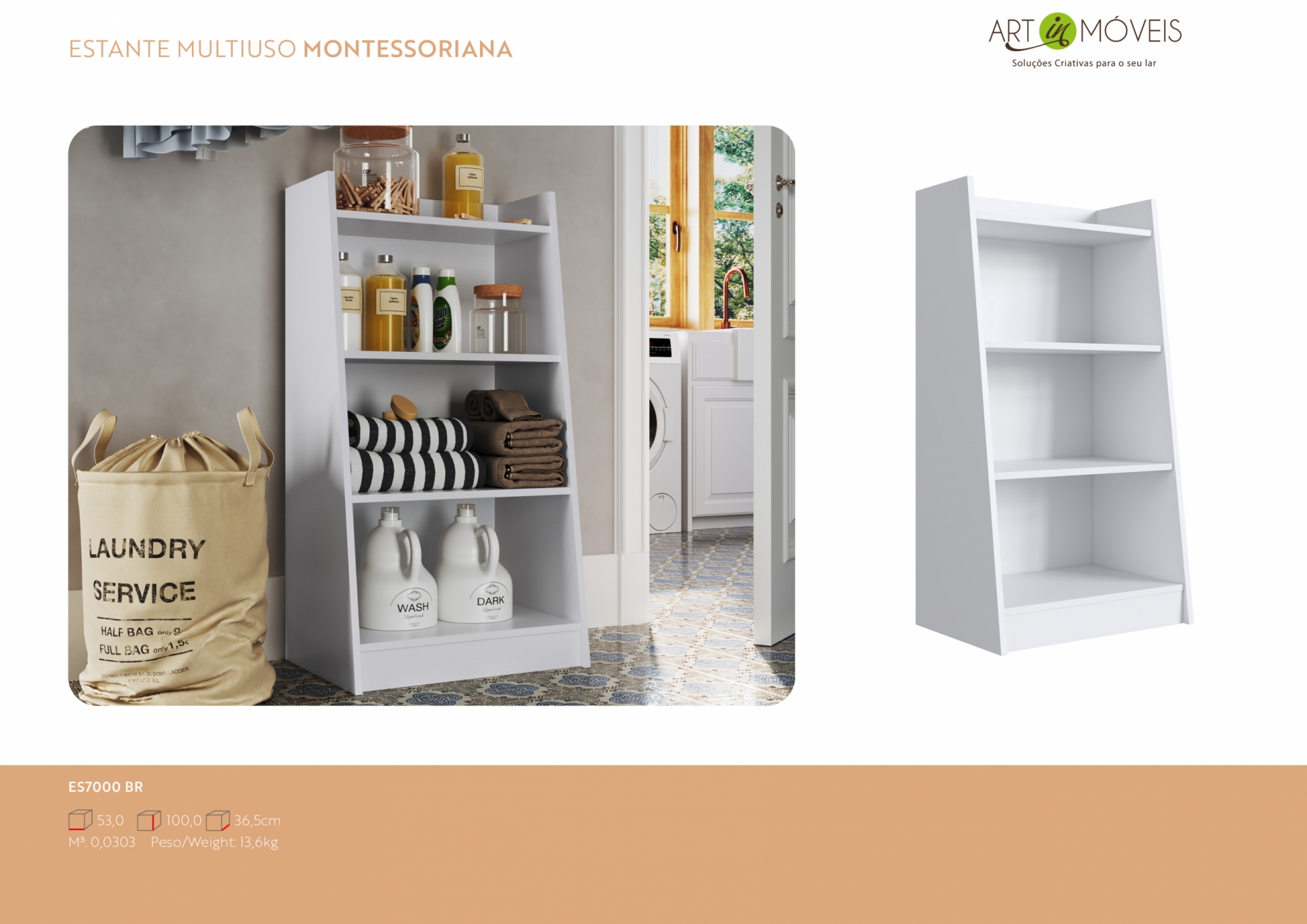 Produto Estante Multiuso Montessoriana