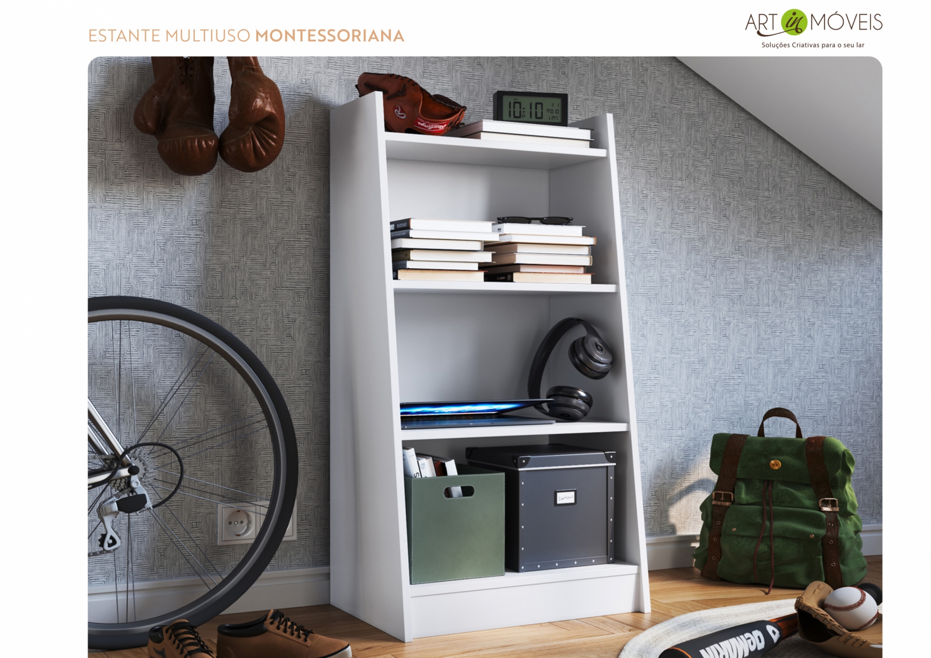 Produto Estante Multiuso Montessoriana