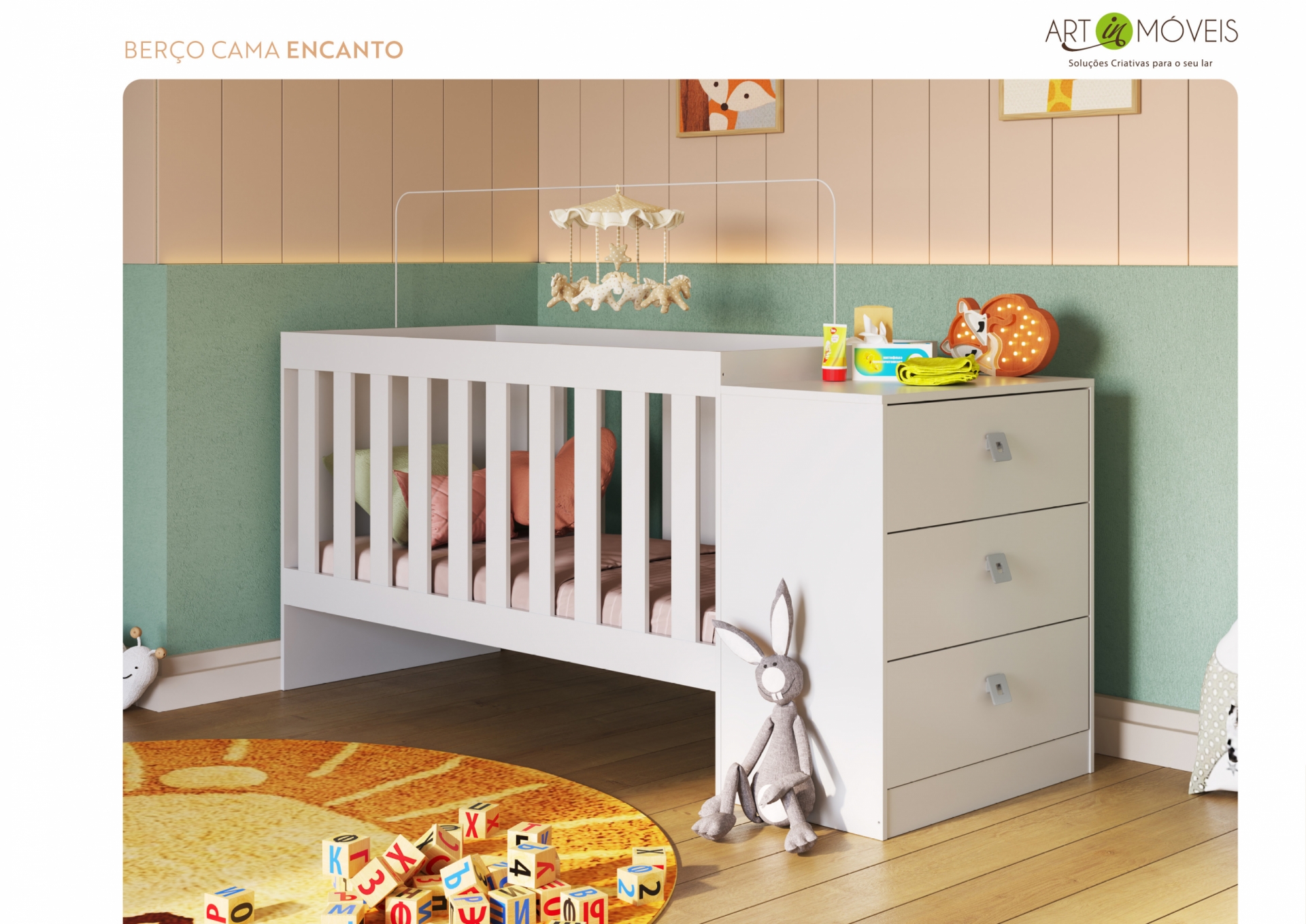 Produto Berço Cama Encanto