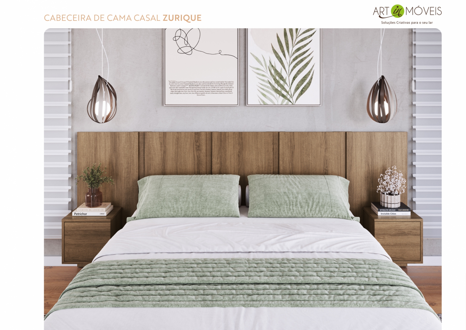 Produto Cabeceira de Cama Casal Zurique