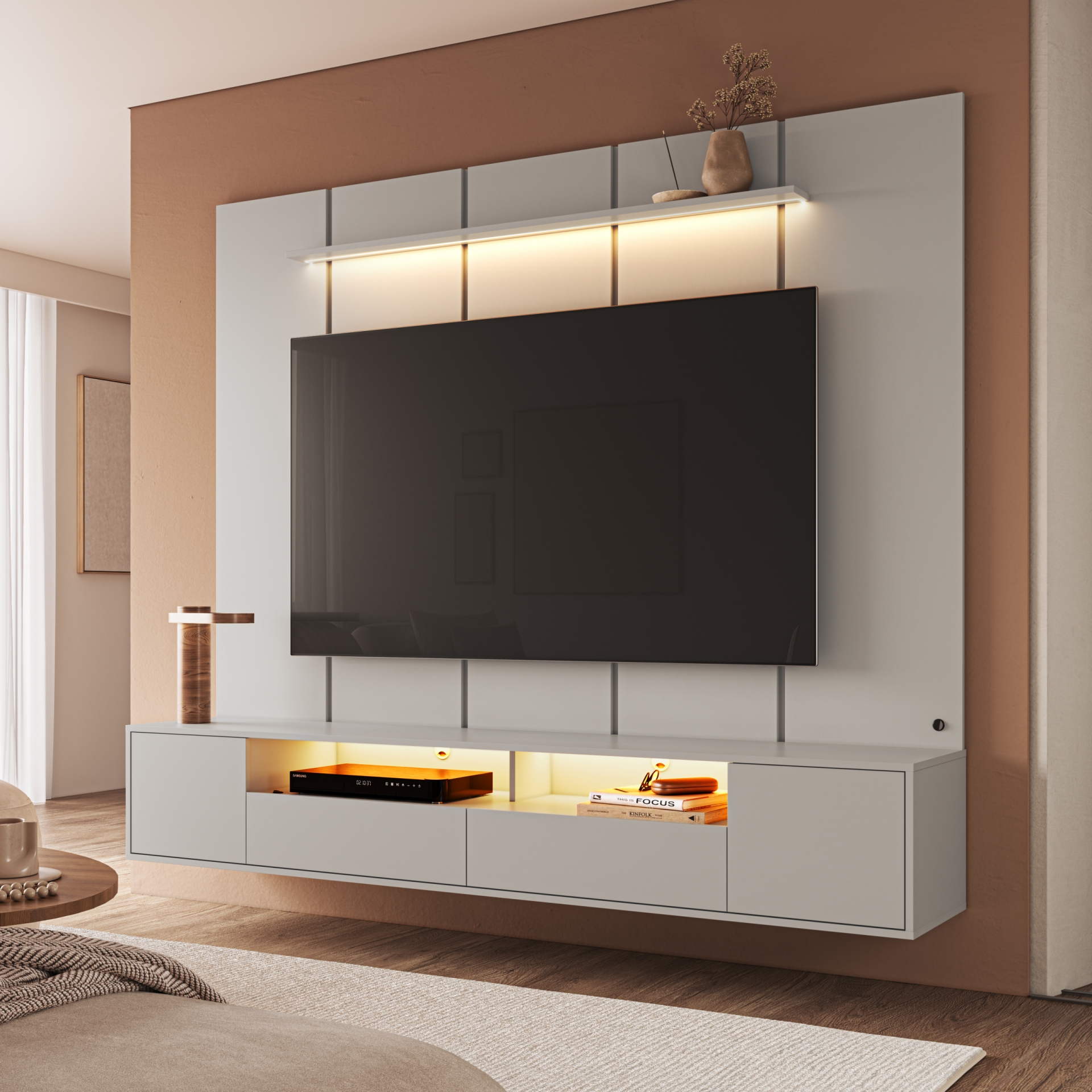 Produto Home Theater com Iluminação led Horizonte