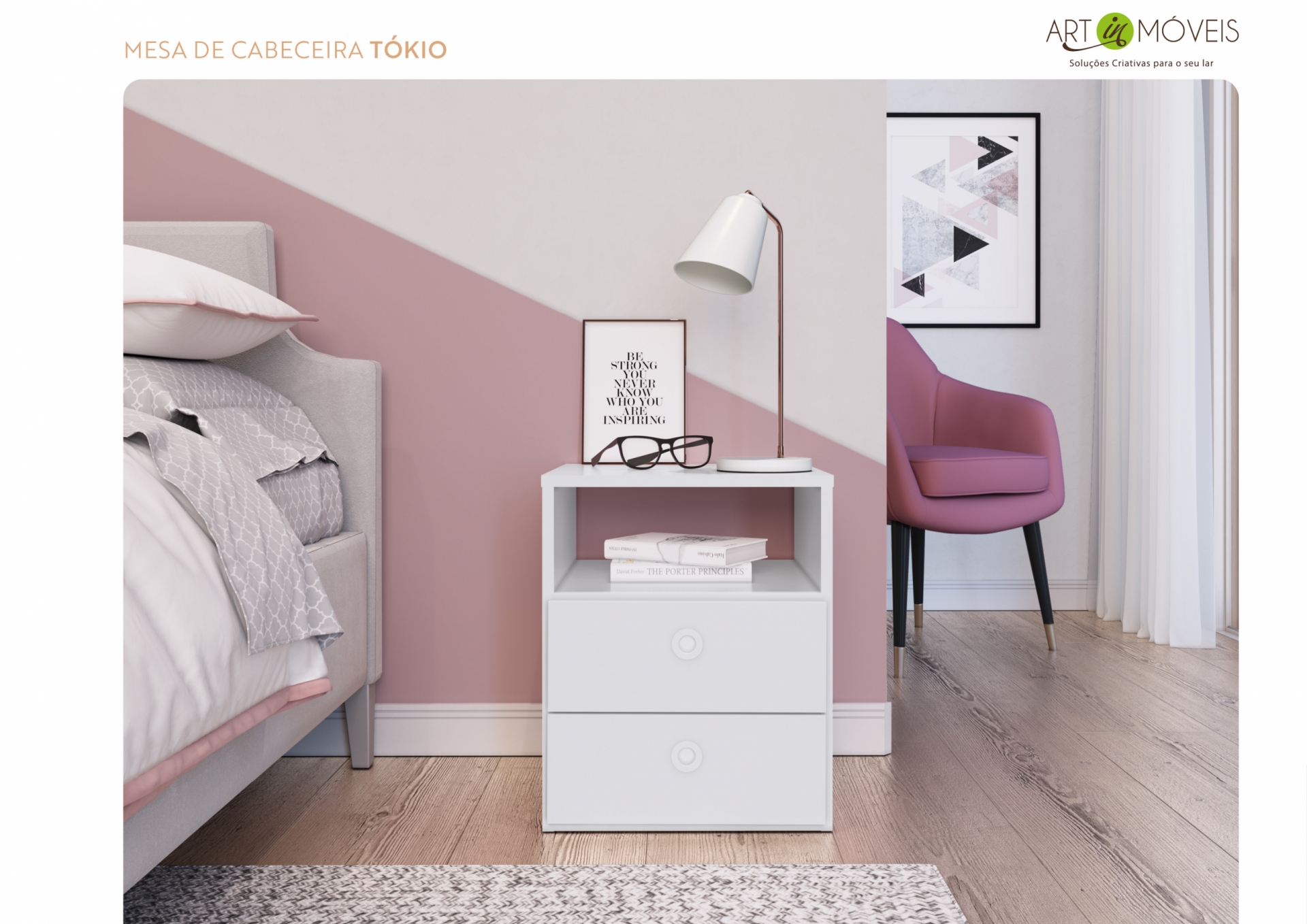 Produto Mesa de Cabeceira Tókio