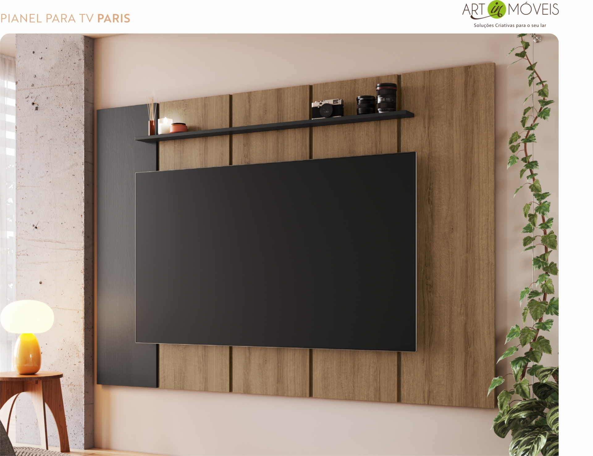 Produto Painel para TV Paris